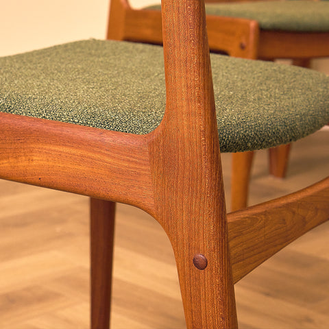 Teak Dining Chair by Johannes Andersen for Uldum Møbelfabrik