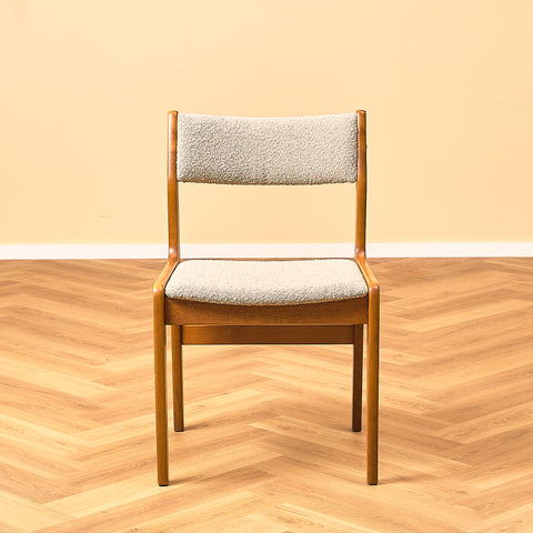 Danish dining chairs in teak by Findahl
