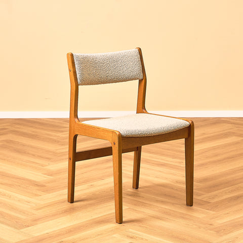Danish dining chairs in teak by Findahl