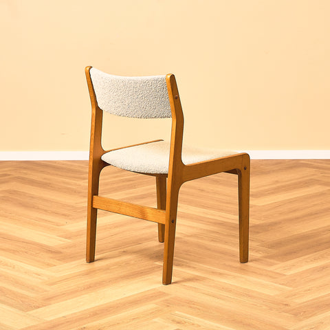 Danish dining chairs in teak by Findahl