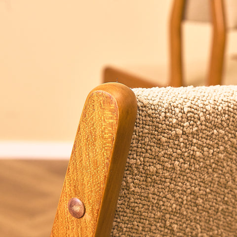 Danish dining chairs in teak by Findahl