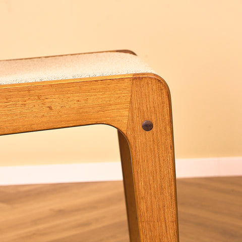 Danish dining chairs in teak by Findahl