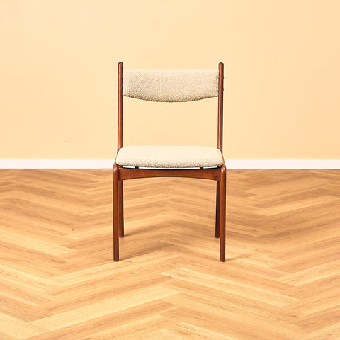 Danish dining chairs in solid teak