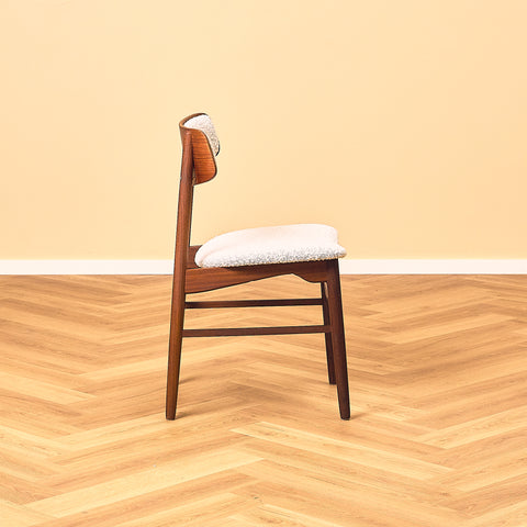 Teak and Walnut Dining Chair