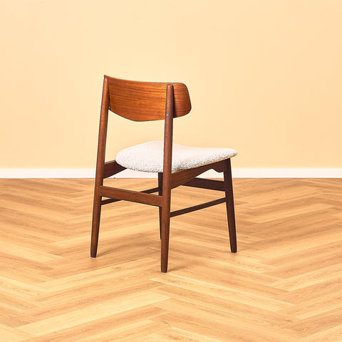 Teak and Walnut Dining Chair