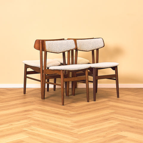 Teak and Walnut Dining Chair