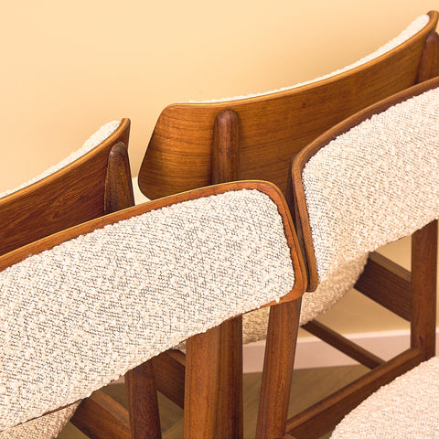 Teak and Walnut Dining Chair