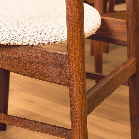 Teak and Walnut Dining Chair