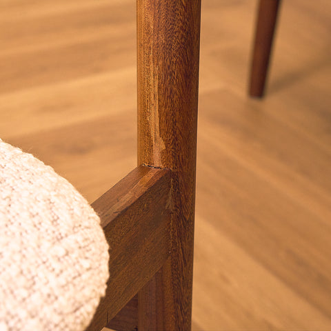 Teak and Walnut Dining Chair