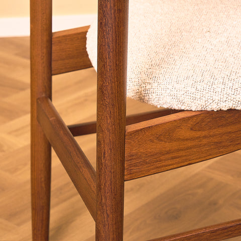 Teak and Walnut Dining Chair