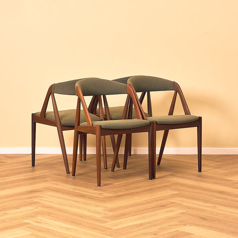 Walnut Dining Chair, Model 31 by Kai Kristiansen