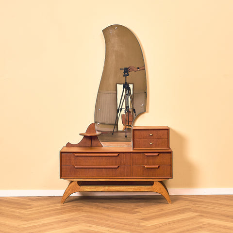 Teak Dressing Table with Mirror