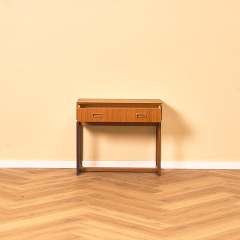 Swedish hall table in teak