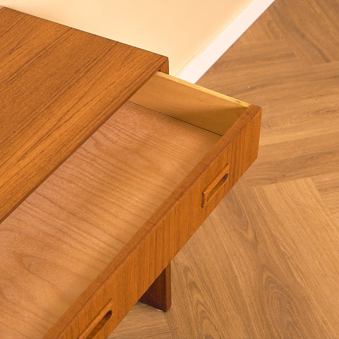 Swedish hall table in teak