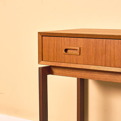 Swedish hall table in teak