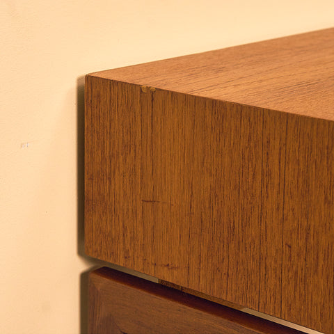 Swedish hall table in teak