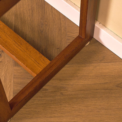 Swedish hall table in teak