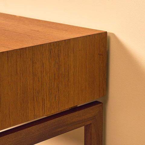 Swedish hall table in teak