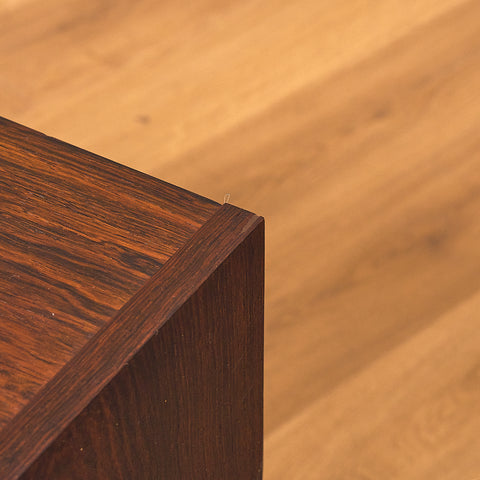 Swedish side table in Santos rosewood by Svenska Möbelfabriken