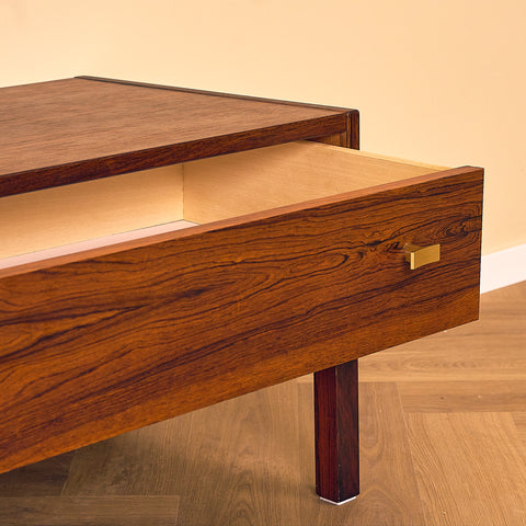 Swedish sideboard / TV-bench in Santos rosewood, model 'Excellent' by IKEA