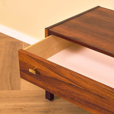 Swedish sideboard / TV-bench in Santos rosewood, model 'Excellent' by IKEA