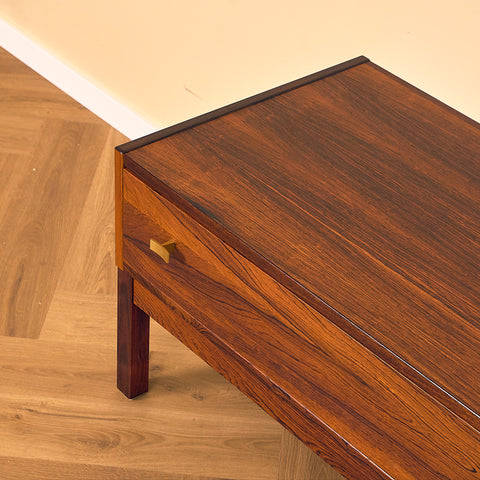 Swedish sideboard / TV-bench in Santos rosewood, model 'Excellent' by IKEA