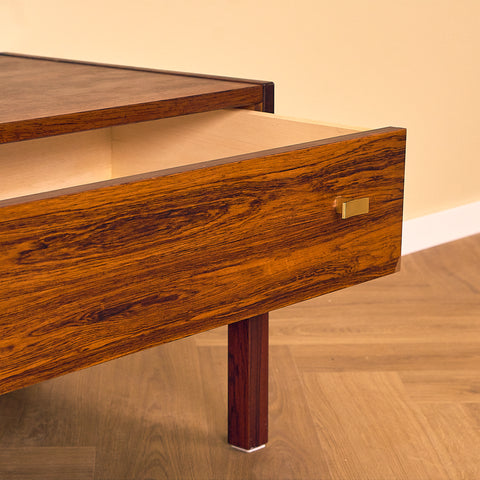 Swedish sideboard / TV-bench in Santos rosewood, model 'Excellent' by IKEA