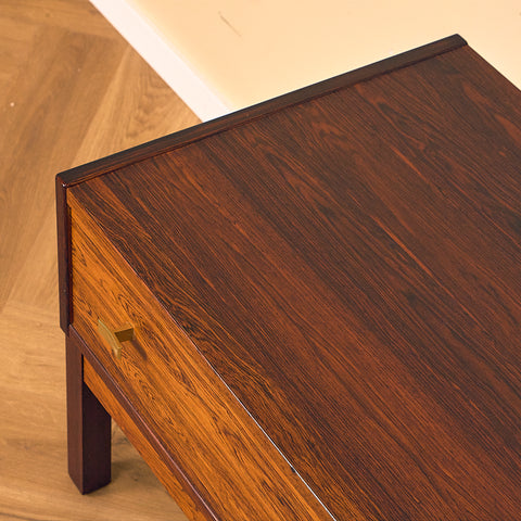 Swedish sideboard / TV-bench in Santos rosewood, model 'Excellent' by IKEA