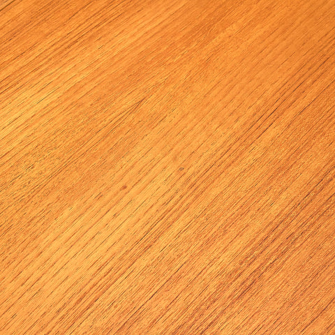 Swedish round dining table in teak
