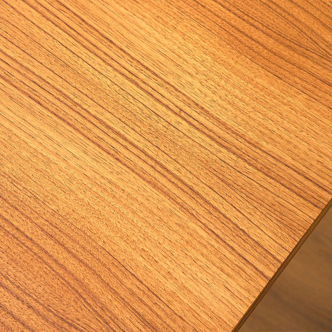 Swedish round dining table in teak