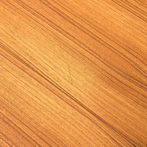 Swedish round dining table in teak