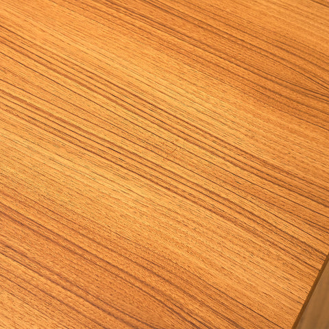 Swedish round dining table in teak