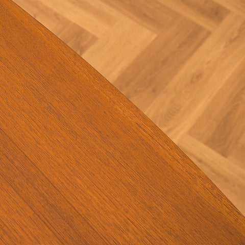 Swedish square dining table in teak by AB Möbelfabriken Linden