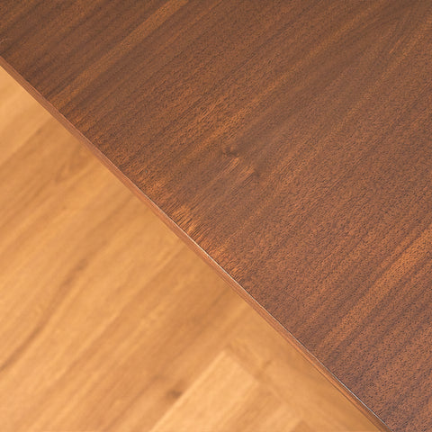 Swedish round dining table in teak