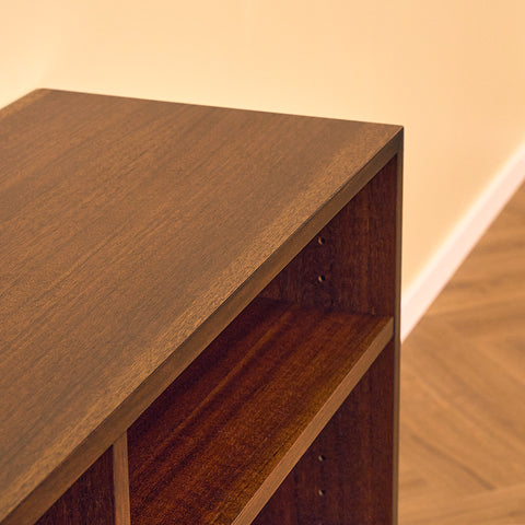 Low Santos Rosewood Bookshelf by Bramin
