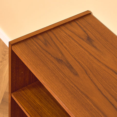 Low Teak Bookshelf