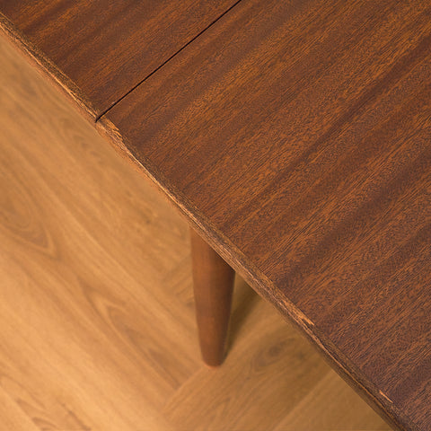 Swedish dining table in mahogany and beech model 'Sika' by Nils Jonsson for Bra Bohag