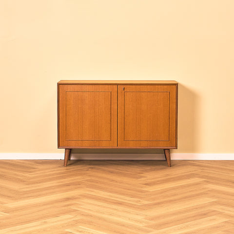 Teak and Beech Cabinet