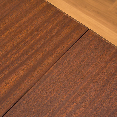 Swedish dining table in mahogany and beech model 'Sika' by Nils Jonsson for Bra Bohag