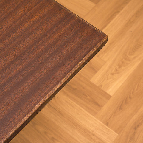 Swedish dining table in mahogany and beech model 'Sika' by Nils Jonsson for Bra Bohag