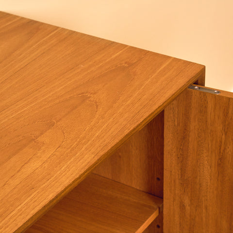Teak and Beech Cabinet