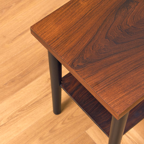 Danish side table in smoked oak by Furbo