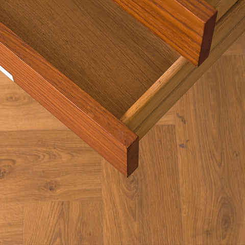 Danish writing desk in teak, model 'EP 401' by Kai Kristiansen for Feldballes Møbelfabrik