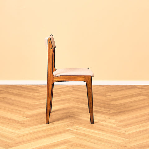 Erik Buch Santos Rosewood Dining Chair, Nova Stolefabrik