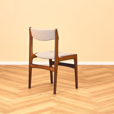 Erik Buch Santos Rosewood Dining Chair, Nova Stolefabrik