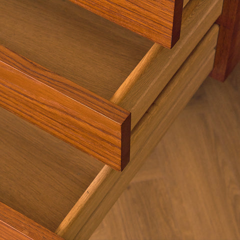 Danish writing desk in teak, model 'EP 401' by Kai Kristiansen for Feldballes Møbelfabrik