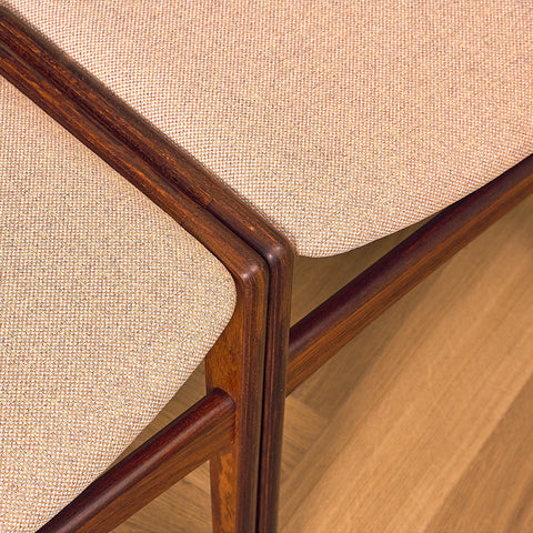 Erik Buch Santos Rosewood Dining Chair, Nova Stolefabrik