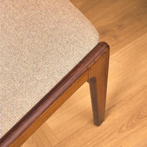 Erik Buch Santos Rosewood Dining Chair, Nova Stolefabrik