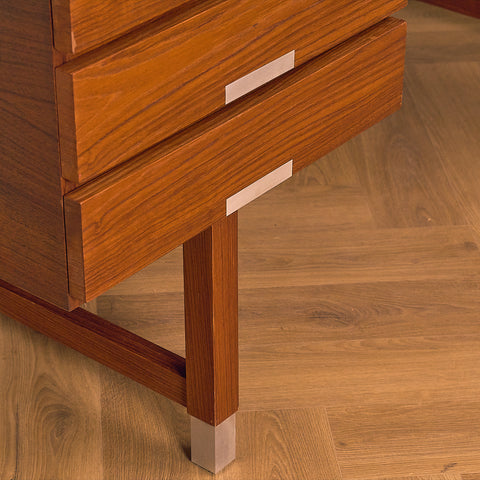 Danish writing desk in teak, model 'EP 401' by Kai Kristiansen for Feldballes Møbelfabrik