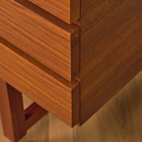 Danish writing desk in teak, model 'EP 401' by Kai Kristiansen for Feldballes Møbelfabrik